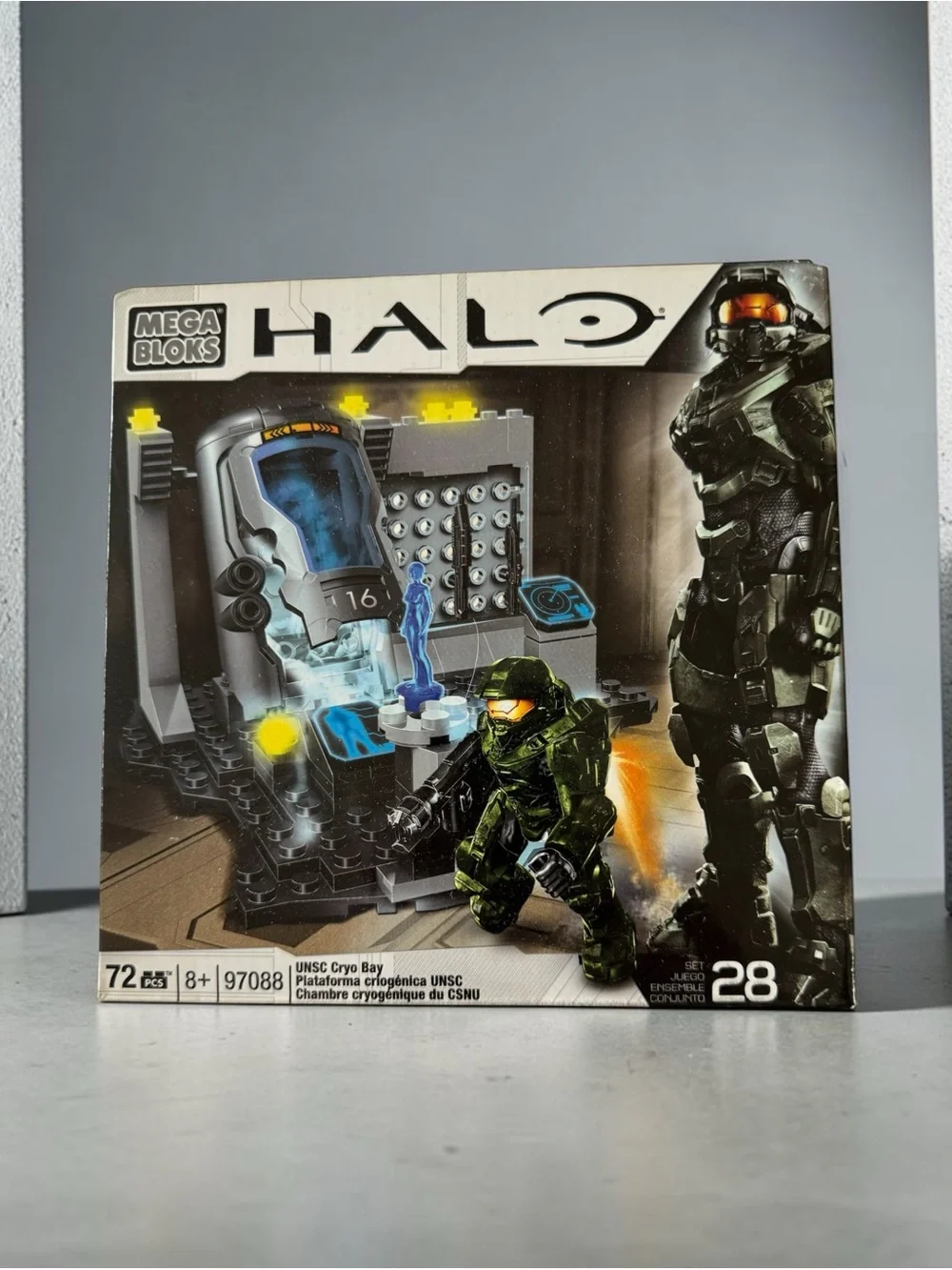 BNIB Mega Bloks Halo UNSC Cryo Bay Building Set - Set number 97088